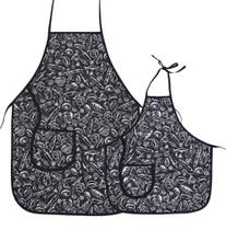 Avental Tal Mãe Tal Filha Preto E Branco