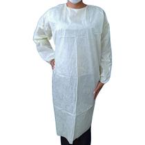 Avental TNT Descartável Branco Gramatura 20 - unidade
