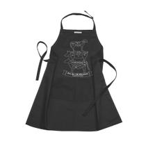 Avental Tramontina Churrasco 100% Algodão - Preto