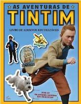 Aventuras de tintim, as - livro de adesivos reutilizaveis - RAI EDITORA