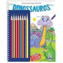 Aventuras para colorir: dinossauros Aventuras para colorir: dinossauros