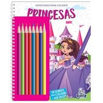 Aventuras para colorir: princesas