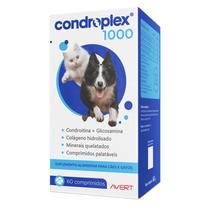 Avert Condroplex 1000 60 Comprimidos Suplemento Articular para Cães