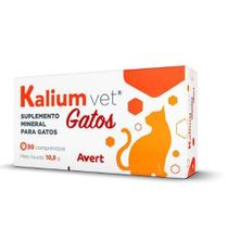 Avert Kalium Vet Gatos 200Mg - 30 Comp
