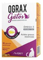 Avert ograx gatos 30 - capsulas