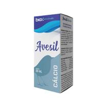 Avesil Cálcio 20 ml Mon Ami Suplemento Mineral para Fortalecimento de Ossos e Casca de Ovos em Aves