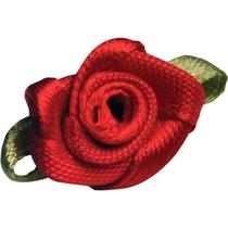 Aviamento flor rococo jfr001 a2-039 vermelho kit