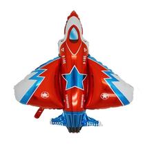 Avião 3D Foil Balloon Fighter Jet Alumínio 106x94cm Avião 3D Foil Balloon Fighter Jet Alumínio 106x94cm