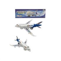 Aviao Bate E Volta Airbus Com Som E Luz A Pilha - Wellkids