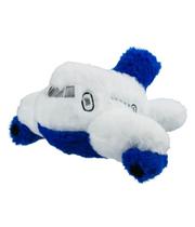 Avião Branco Azul ou Branco Vermelho 28cm Pelúcia