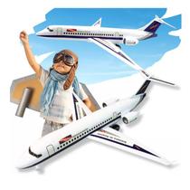 Avião Brinquedo AeroBus Concept Super Performance 38cm Grande Avião Fricção Efeito Sonoro e Luzes Avião Brinquedo AeroBus Concept Super Performance 38cm Grande Avião Fricção Efeito Sonoro e Luzes