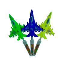 Avião Caça Pop2- Tubo de Balinhas Tutti Frutti - Display c/ 30 Unidades Avião Caça Pop2- Tubo de Balinhas Tutti Frutti - Display c/ 30 Unidades