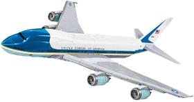 Avião COBI Boeing 747 Air Force One com 1087 peças