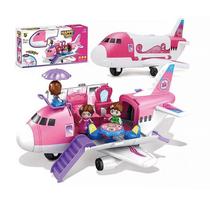 Avião Com Bonecas Happy Times 99 Toys