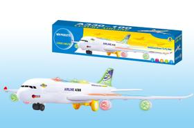 Aviao com friccao luz e som - A330-100 - 000681 TERRACO