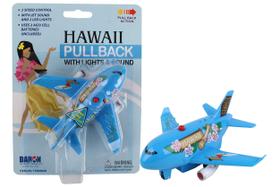 Avião Daron Hawaii com Luzes e Sons - Ação de Recuo