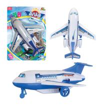 Avião de brinquedo a fricção aeronave decoração - ART BRINK
