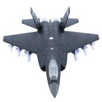 Avião de brinquedo: aviões de liga HSomid com bombardeiros furtivos e aviões de combate Pull Back