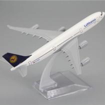 Avião de Brinquedo Coleção Miniatura Lufthansa A380 Metal Companhia Alemã - Jssavendas