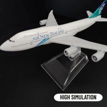 Avião de Brinquedo Coleção Miniatura Metal Air New Zealand Avião em Metal Miniatura Lindo