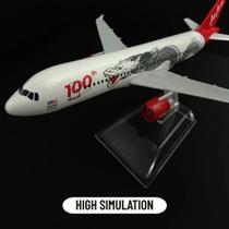 Avião de Brinquedo Coleção Miniatura Metal Ásia Dragon A320