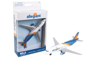 Avião de Brinquedo Daron Allegiant Air - Die-Cast Metálico para Crianças (3+)