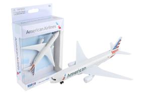 Avião de brinquedo Daron American Airlines em metal fundido há mais de 3 anos