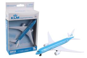 Avião de brinquedo Daron KLM 787 de metal fundido com plástico há mais de 3 anos