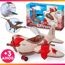 Avião De Brinquedo Dino Flying Com Dinossauro Rede De Caça Presente Menino Avião De Brinquedo Dino Flying Com Dinossauro Rede De Caça Presente Menino