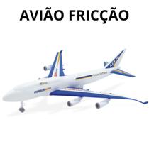 Avião de Brinquedo Fricção 43 CM de Comprimento Diversão