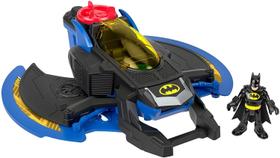 Avião de brinquedo Imaginext Batwing com boneco do Batman para crianças a partir de 3 anos - Fisher-Price