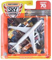 Avião de Brinquedo Matchbox Sky Busters Boeing 747-400 com Tapete de Brincar Avião de Brinquedo Matchbox Sky Busters Boeing 747-400 com Tapete de Brincar