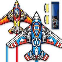 Avião de combate Kite Doinfly para crianças de 8 a 12 anos Easy Fly Assemble