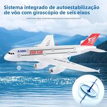 Avião de Controle Remoto Airbus A380 e Boeing 747 - Brinquedo para Meninos