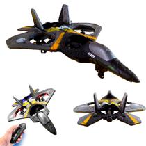 Avião De Controle Remoto Drone Voador Brinquedo Jato Aéreo