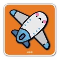 Avião De Madeira Brinquedo Educativo Quebra Cabeça 4 Partes Encaixe Montessori