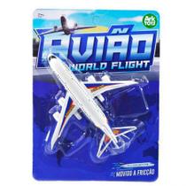 Aviao De Plastico Com Motor A Friccao