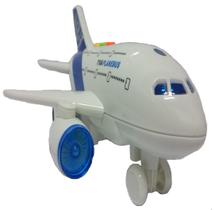 Avião De Viagem Brinquedo Realista Com Som E Luzes Bbr Toys