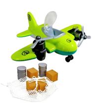 Avião Explorer Time Verde e Jade com Acessórios 463 - Usual Avião Explorer Time Verde e Jade com Acessórios 463 - Usual