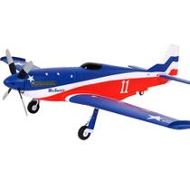 Aviao fms p-51 mustang v2 pnp 1100mm miss america fms134pma