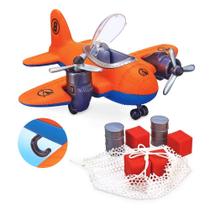 Avião Infantil Explorer Time de Brinquedo com Acessórios