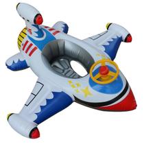 Avião inflável Infant Pool Float OLLULL com volante Avião inflável Infant Pool Float OLLULL com volante