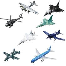 Avião Maisto Coleção 1:64 Sortido - Embalagem com 8 Unidades