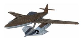 Avião Messerschmitt Me262 Quebra Cabeça 3d. Miniatura Em Mdf