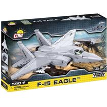 Avião Militar Americano F-15 Eagle 640 Pçs Blocos De Montar Cobi Avião Militar Americano F-15 Eagle 640 Pçs Blocos De Montar Cobi
