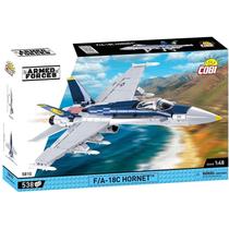 Avião Militar Americano F/A-18C Hornet 538 Pçs Blocos De Montar Cobi Avião Militar Americano F/A-18C Hornet 538 Pçs Blocos De Montar Cobi