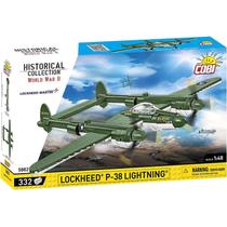 Avião Militar Americano P-38 Lightning Lockheed 250 Pçs Blocos De Montar Cobi Avião Militar Americano P-38 Lightning Lockheed 250 Pçs Blocos De Montar Cobi