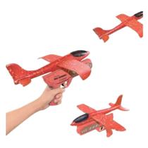 Avião Planador Com Arremessador Da Aeronave Jato Isopor - Toy King
