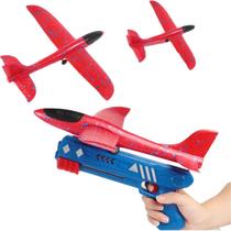 Avião Planador Voa de Verdade com Lançador Brinquedo Catapulta Envio Imediato - Dutetoy