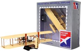 Avião Postage Stamp Wright Flyer Remake Diecast Escala 1/72 Avião Postage Stamp Wright Flyer Remake Diecast Escala 1/72